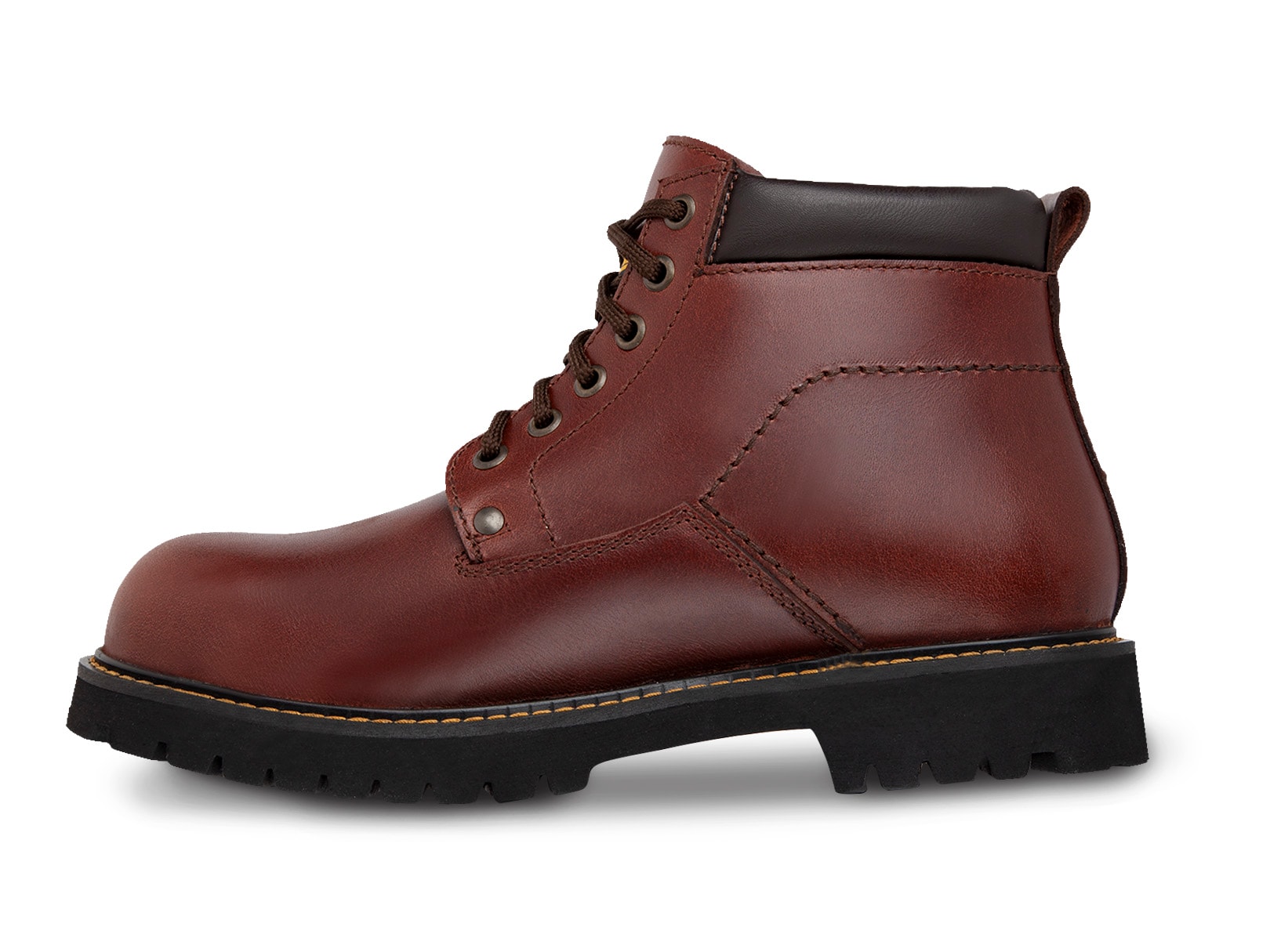 Bota trabajo Botín hombre industrial Workland 7039 Café — imagen 9