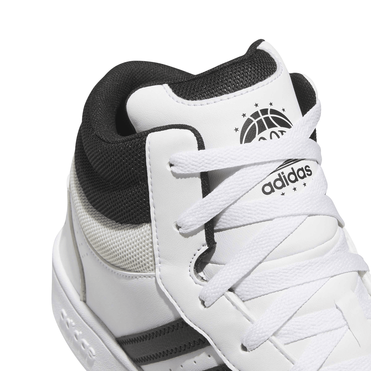 Tenis Adidas Hoops Mid Classic Hombre Casual Blanco Caballero — imagen 5