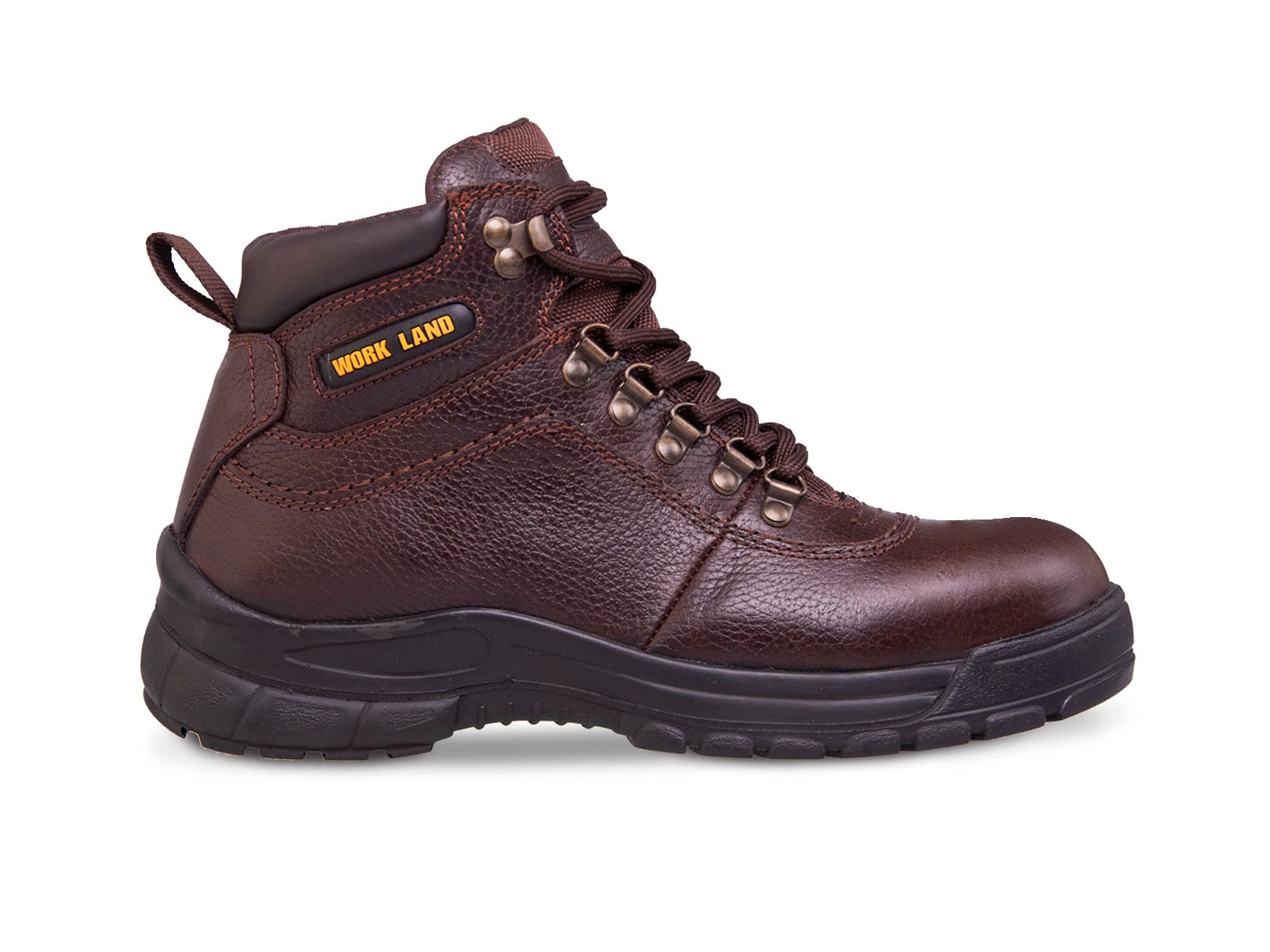 Bota trabajo hombre industrial seguridad WORKLAND 75603 Café — imagen 7