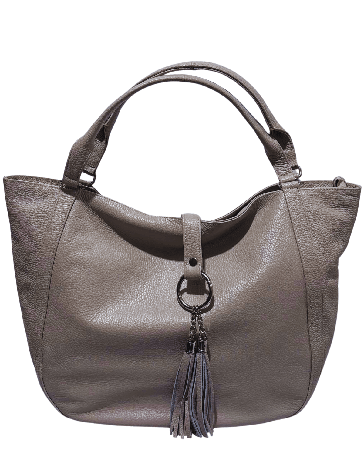 Bolsa Grande Aracely Piel Ternera Negra — imagen 19