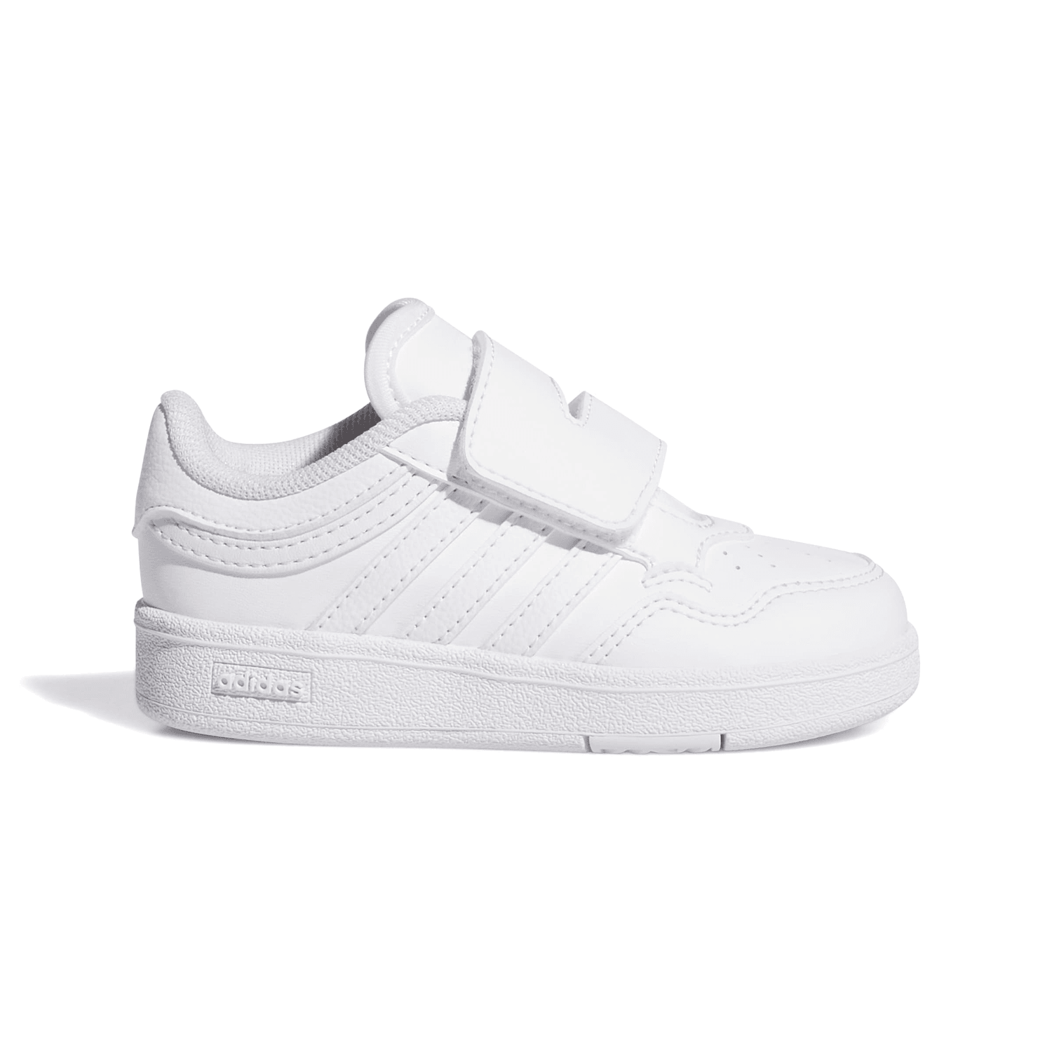 Tenis Adidas Hoops 4.0 Niño Bebé Blanco Escolar Infantil T11-14 — imagen 2