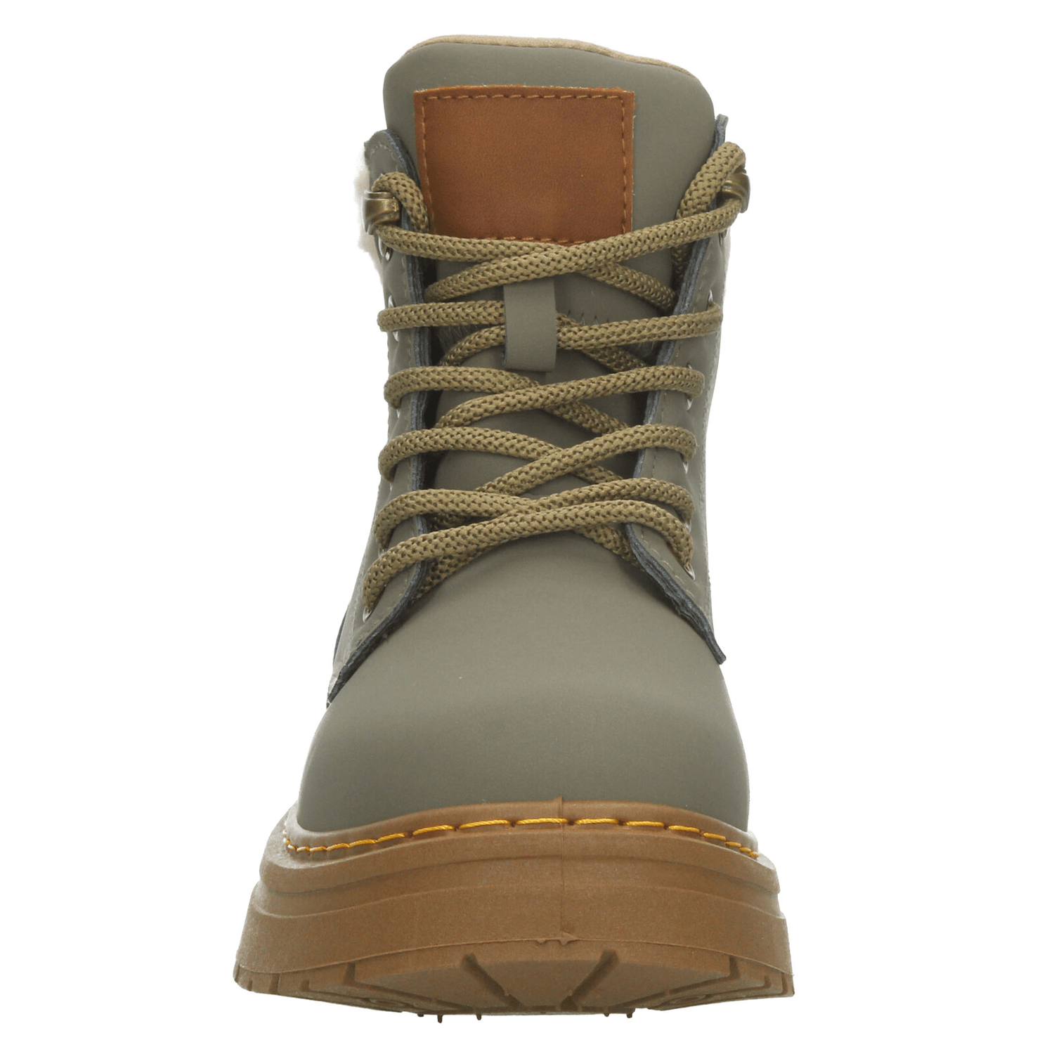 Botín Berlin Hiker Dama Casual Cintas Cómodo Verde Mujer — imagen 6