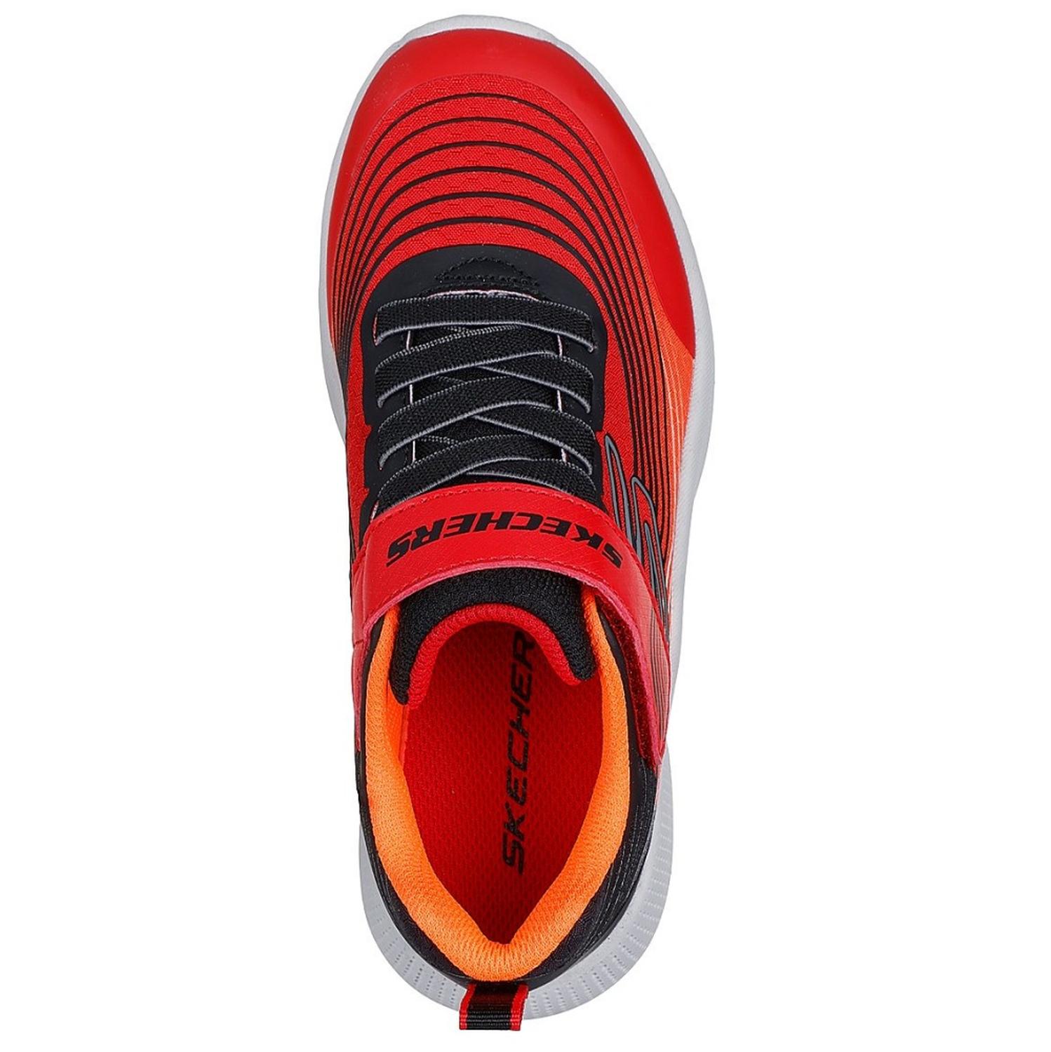Tenis Skechers Microspec Advance para Niños 17 A 21. 403926LRDBK — imagen 4