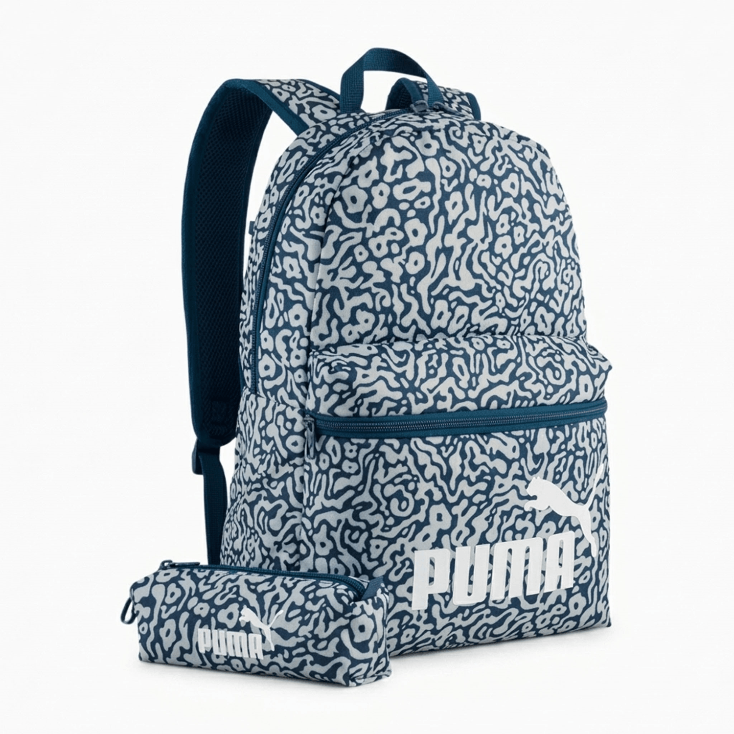 Mochila con lapicera Puma Phase Azul Escolar Unisex 20L — imagen 2