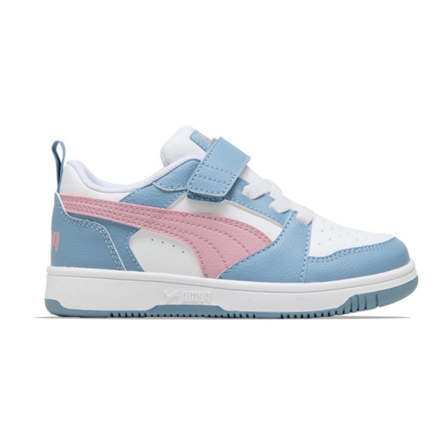 Tenis Puma Rebound V6 Lo AC+ PS para Niñas 17 A 21.5. 397419-30 — imagen 1