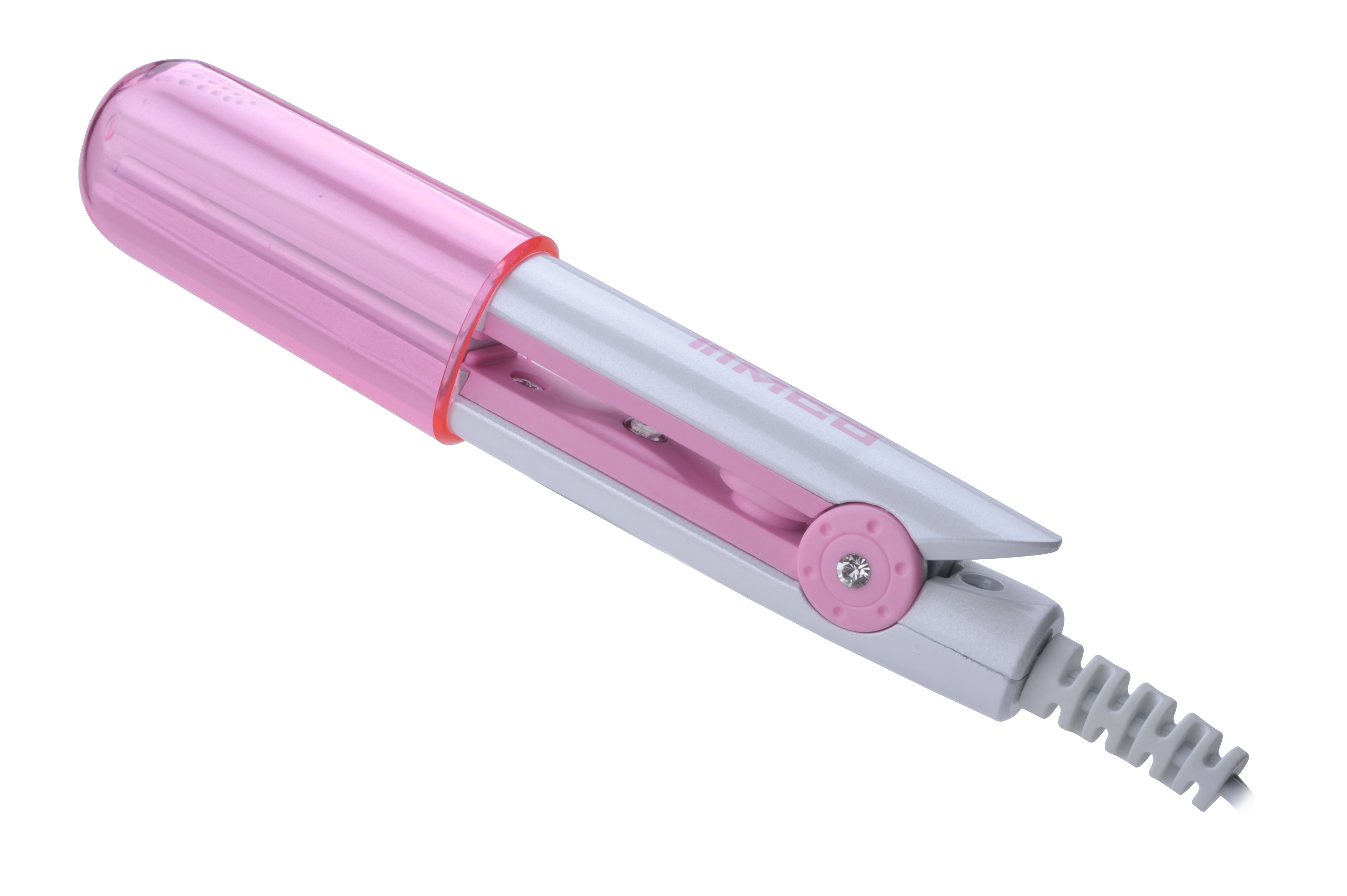 Plancha Alaciadora Mini de Cabello Ceramica Rosa MIN-T2R — imagen 3