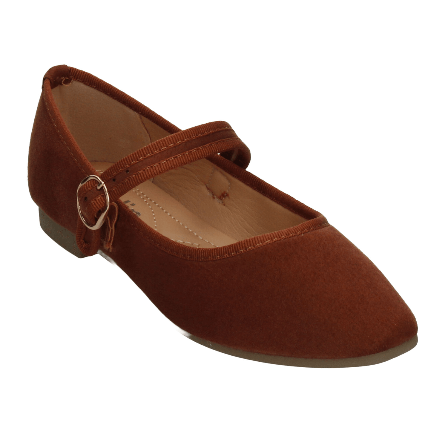 Flats Berlin Dama Café Casual Mary Jane Terracota Mujer — imagen 4