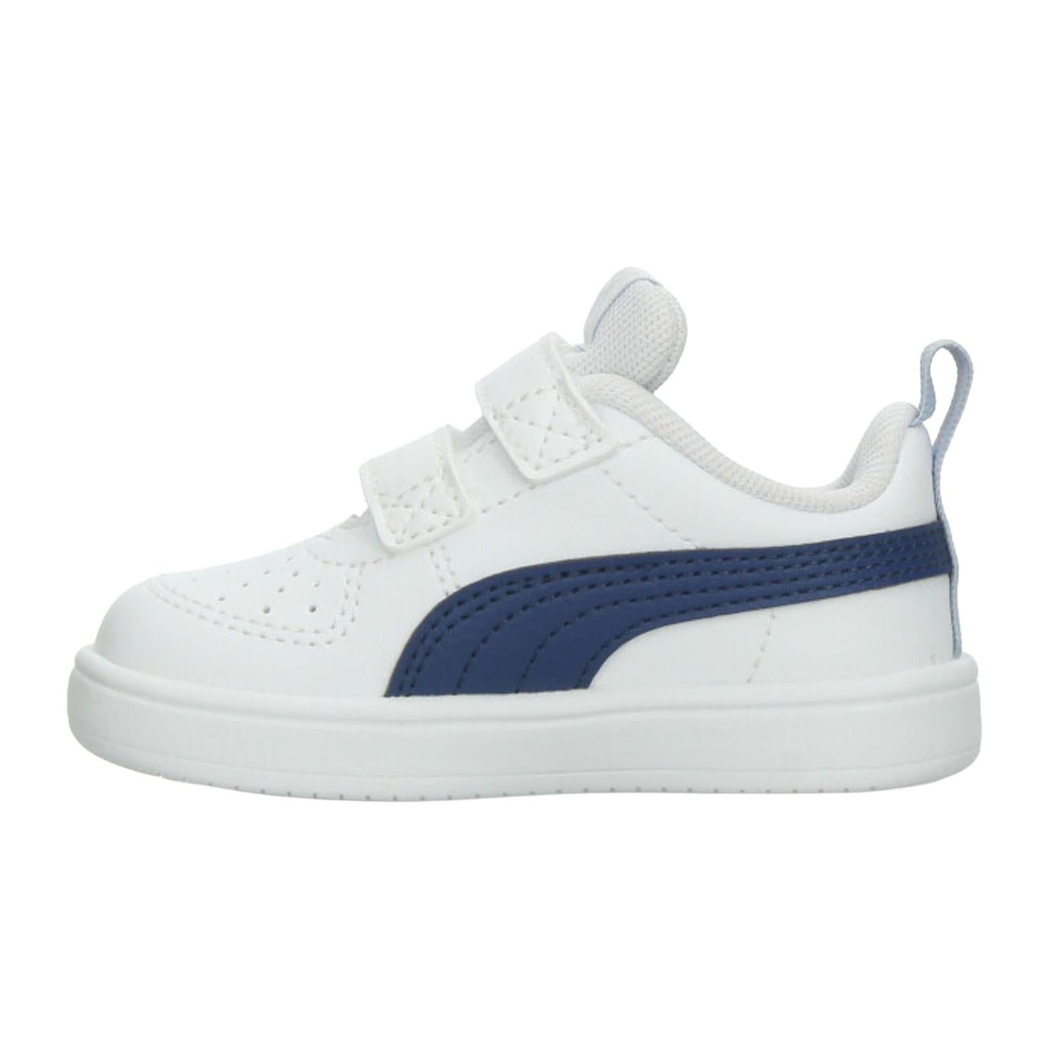 Tenis Puma Rickie Niño Blanco Casual Infantil T11-16 — imagen 6