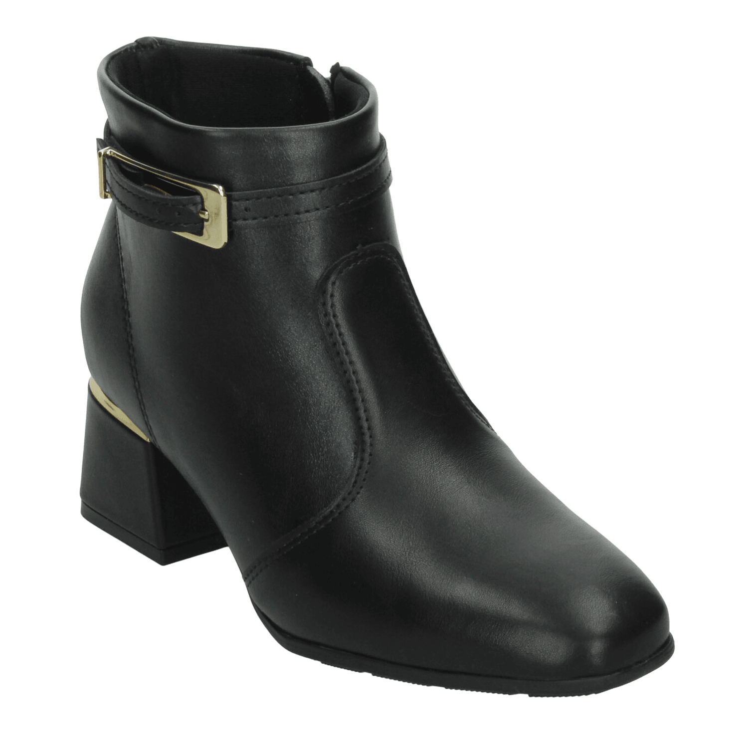 Botín Modare Dama Casual Tacón Cómodo Negro Mujer — imagen 4