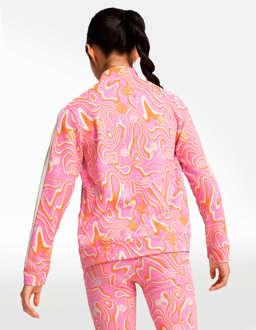 Chamarra Puma Lava Land Track TR Rosa - Niña — imagen 3