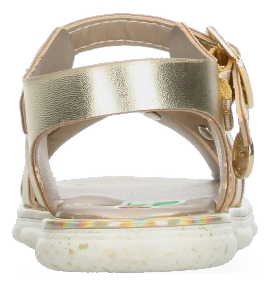 Sandalias Mini Burbujas Niña Casual Dorado Infantil T15- 22 — imagen 15
