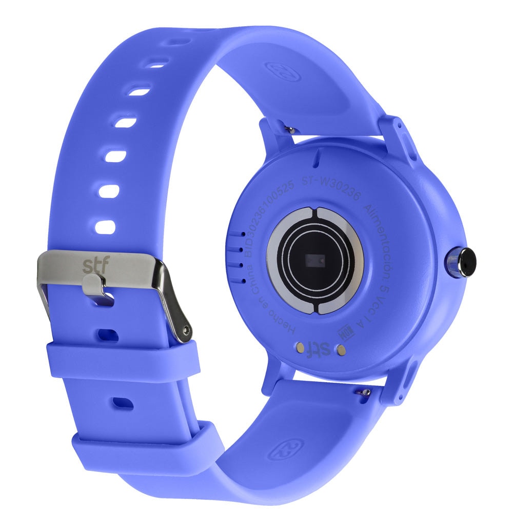 Smartwatch Reloj Kronos Insignia Round STF Pantalla 1.3" Resistencia al agua IP65 Lila — imagen 7