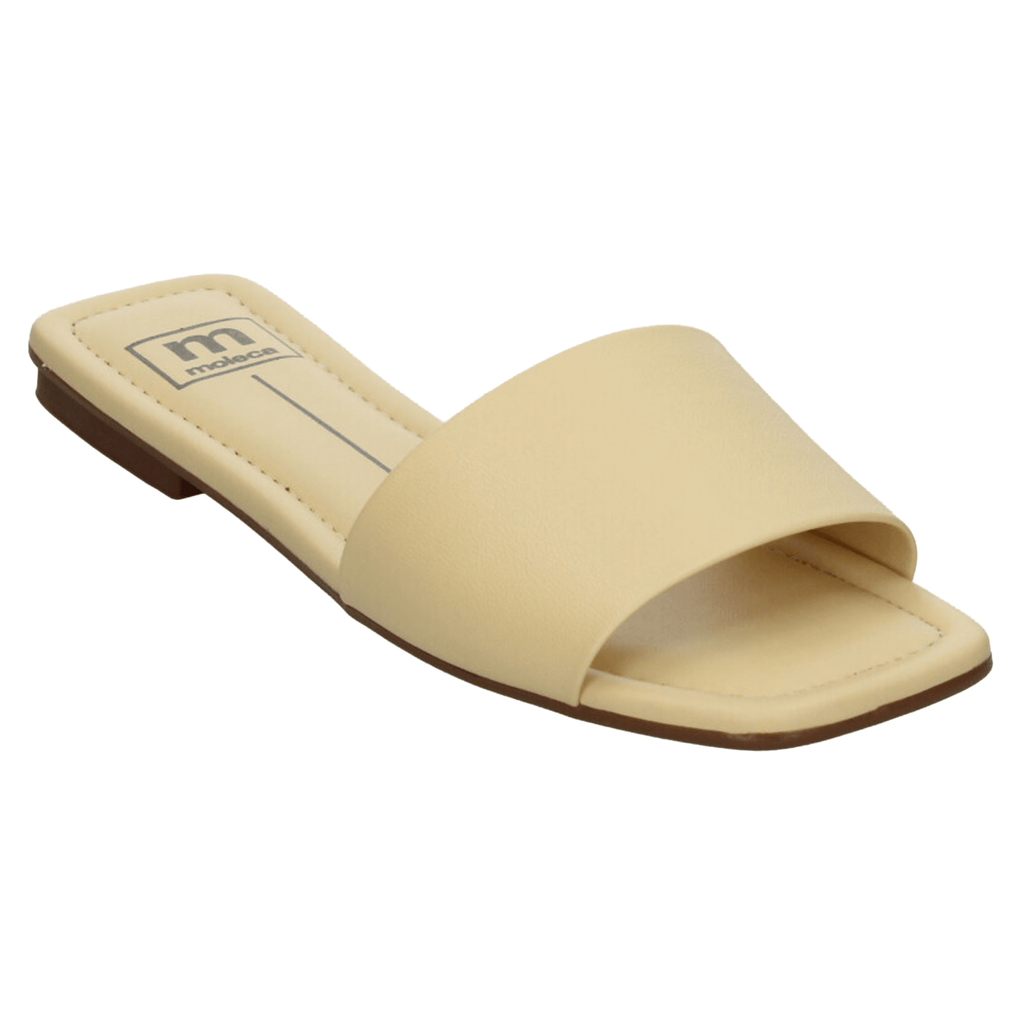 Sandalias Moleca Dama Casual Amarillo Mujer — imagen 4