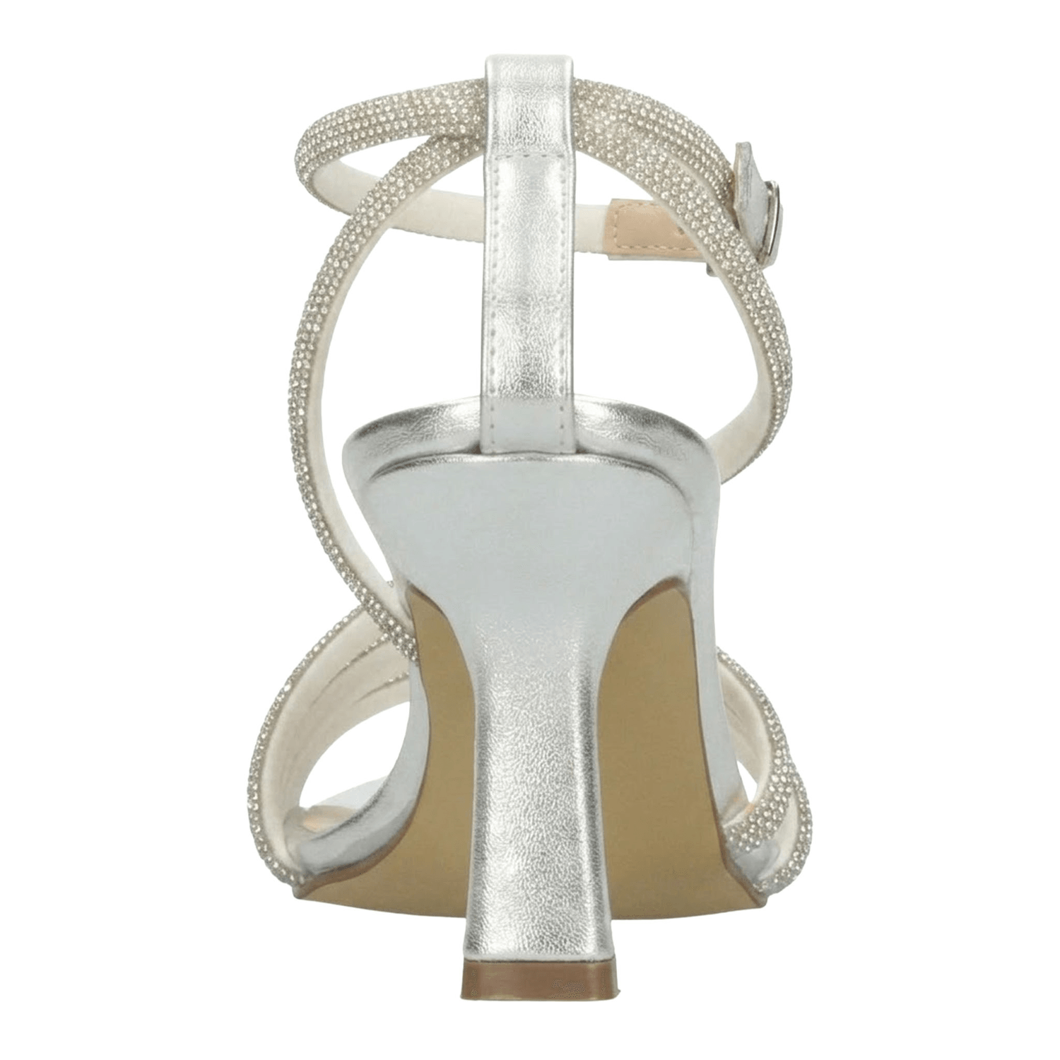 Tacones Dama Rivedy Plateado Fiesta Noche Mujer — imagen 8