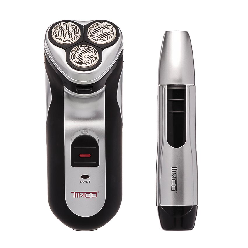 Rasuradora Afeitadora Recargable Barba Corta patillas y Trimmer Rostro Nariz Oreja Timco BSK-9000 — imagen 2