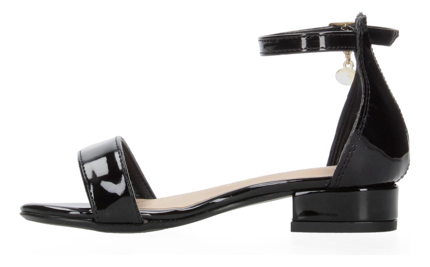 Sandalias Jakuna Niña Tacón Casual Negro Infantil T18-24 — imagen 5