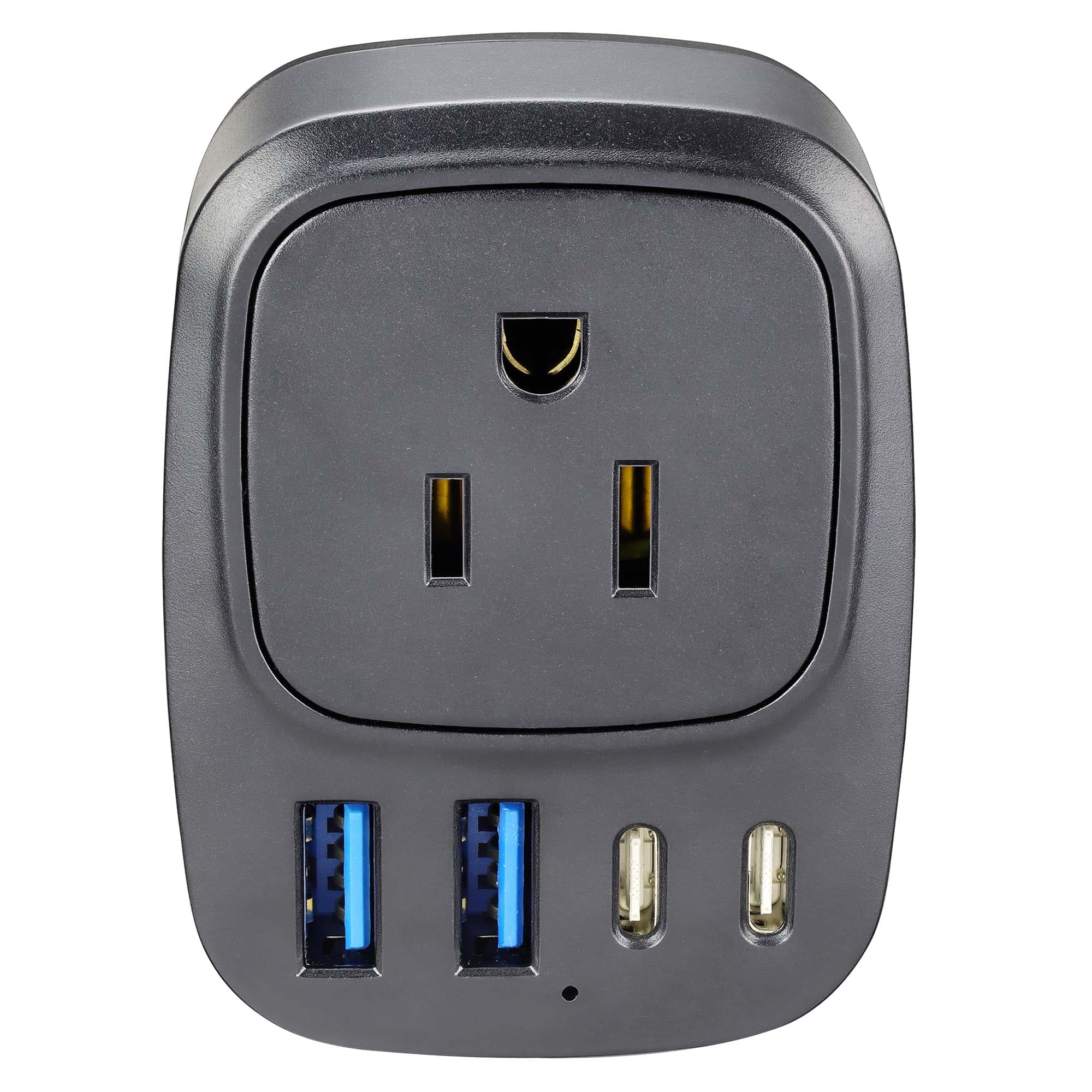 Contacto pared STF GaN 30W USB y USB-C - Carga ultra rápida 5 dispositivos — image 2