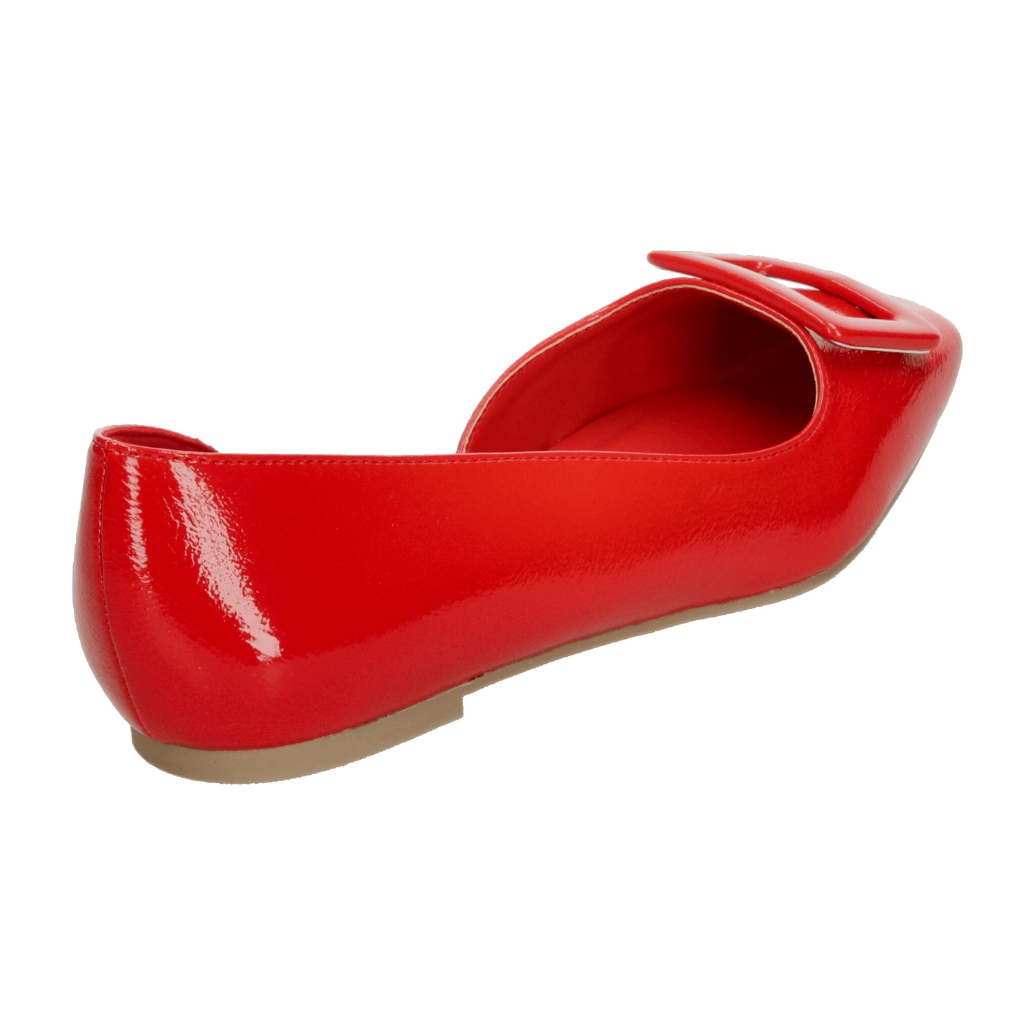 Flats Dama Berlin Rojo Casual Mujer — imagen 4
