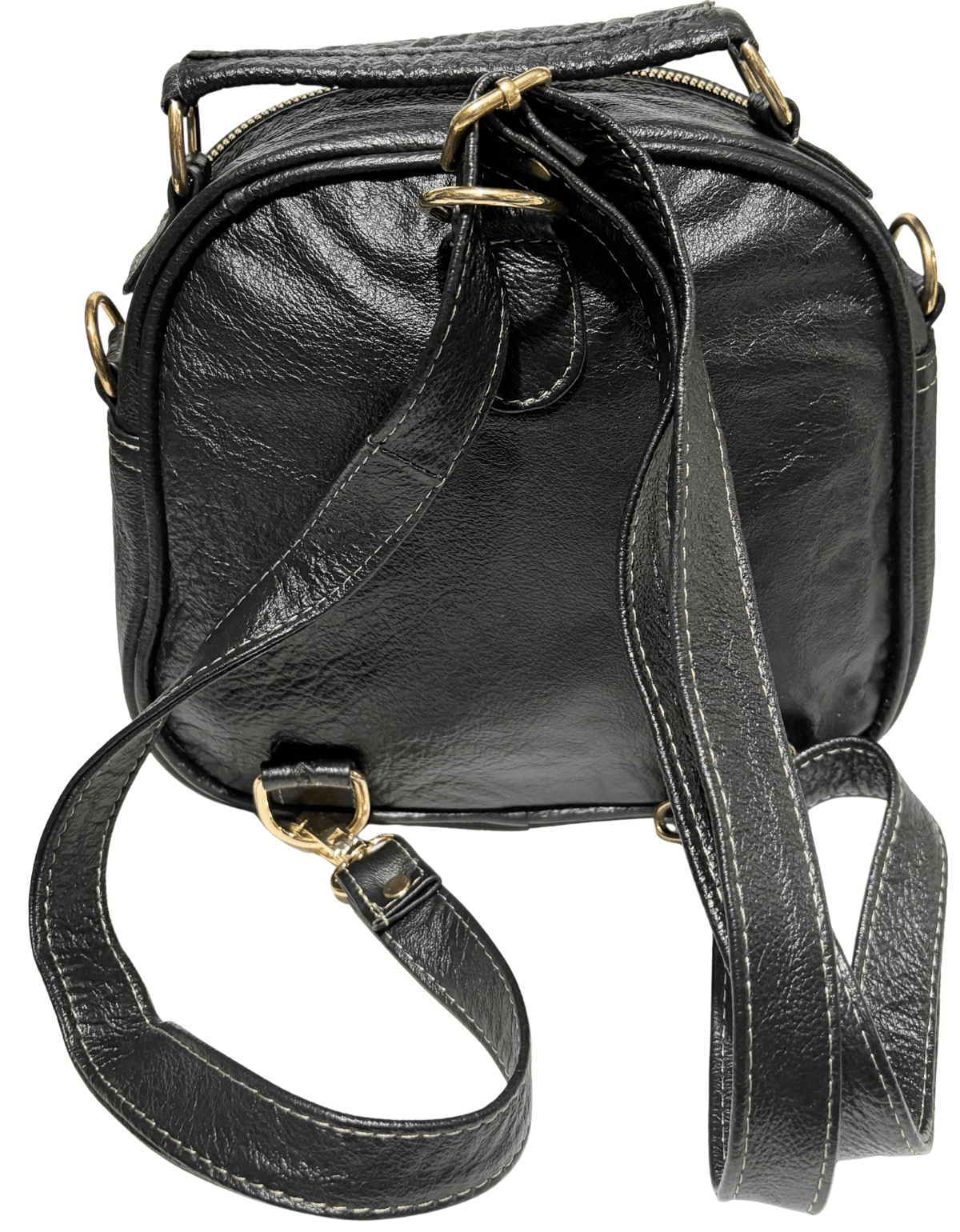Bolsa Crossbody Mochila Para Mujer Jf66 Piel Legitima Original — imagen 10