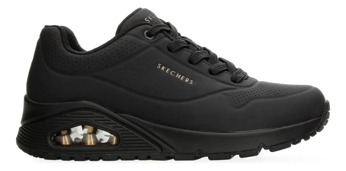 Tenis Skechers Stand On Air Dama Casual Negro Mujer — imagen 9