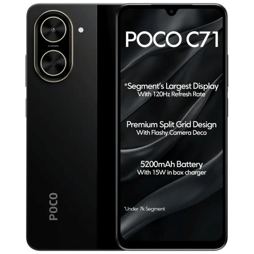 Xiaomi Poco C71 128gb Rom/4gb Ram. Dual Sim. Negro — imagen 2