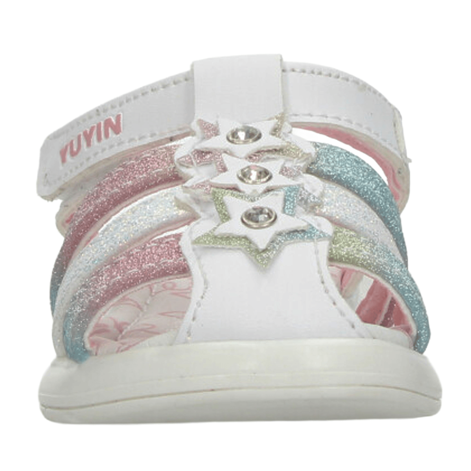 Sandalias Yuyin Niña Casual Blanco Infantil T15-18 — imagen 6