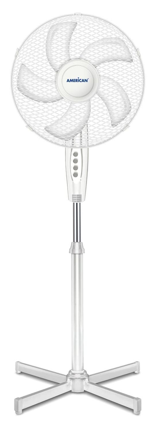 VENTILADOR PEDESTAL AMERICAN 7316 16 PUL SILENCIOSO 3 VEL — imagen 1