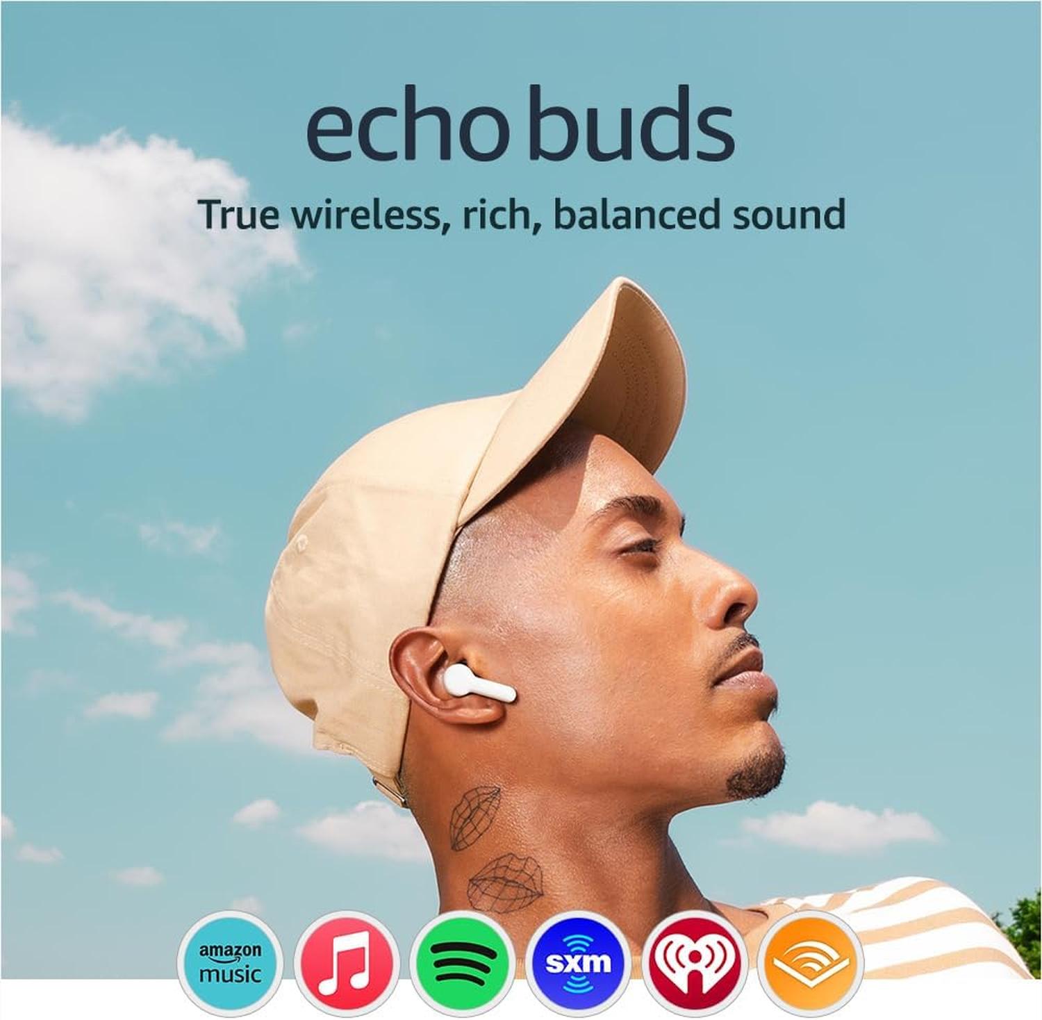 AUDIFONOS INALAMBRICOSECHO BUDS AMAZON B09JVCL7JR ALEXA — imagen 3
