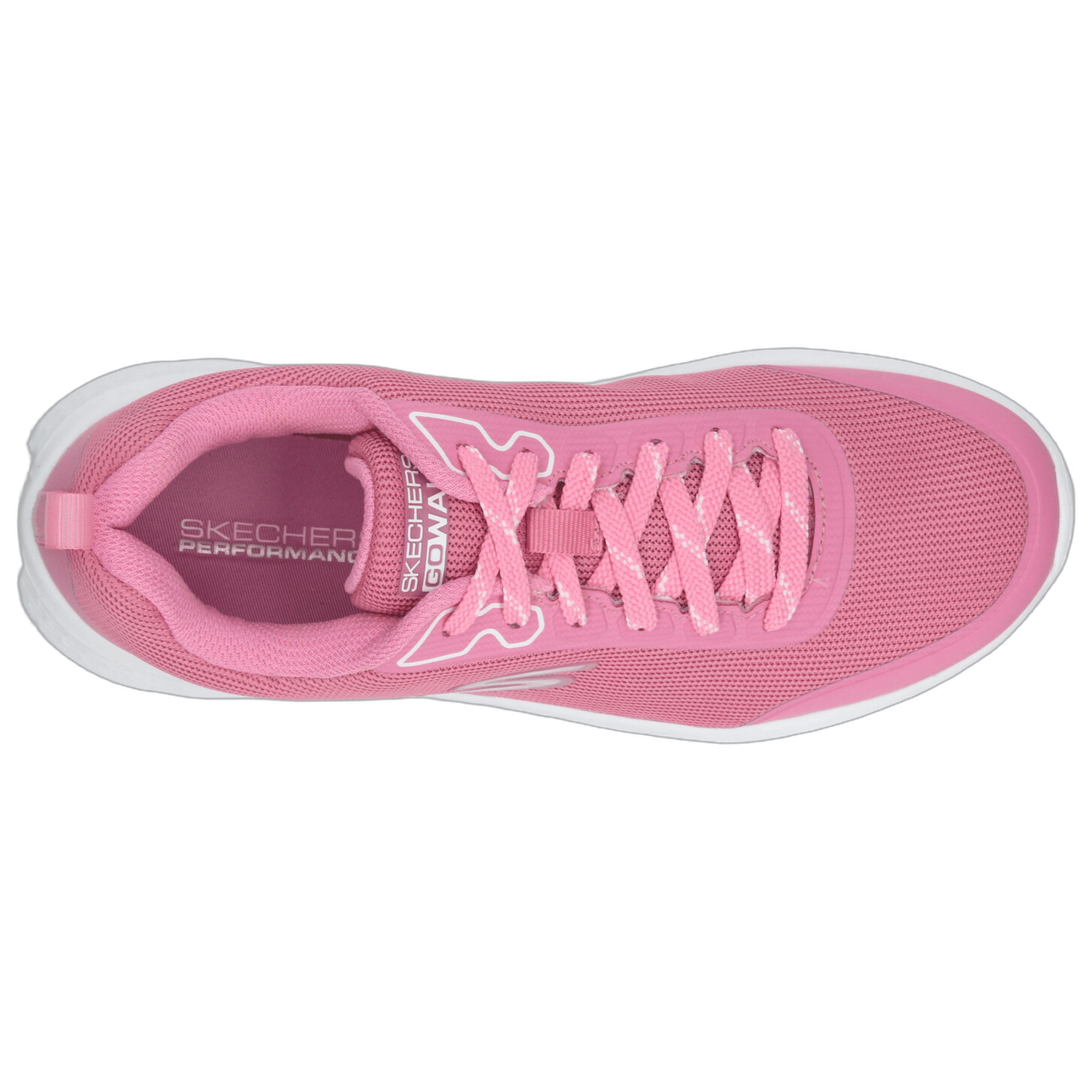 Tenis Skechers Go Walk Dama Rosa Deportivo Cintas Mujer — imagen 9