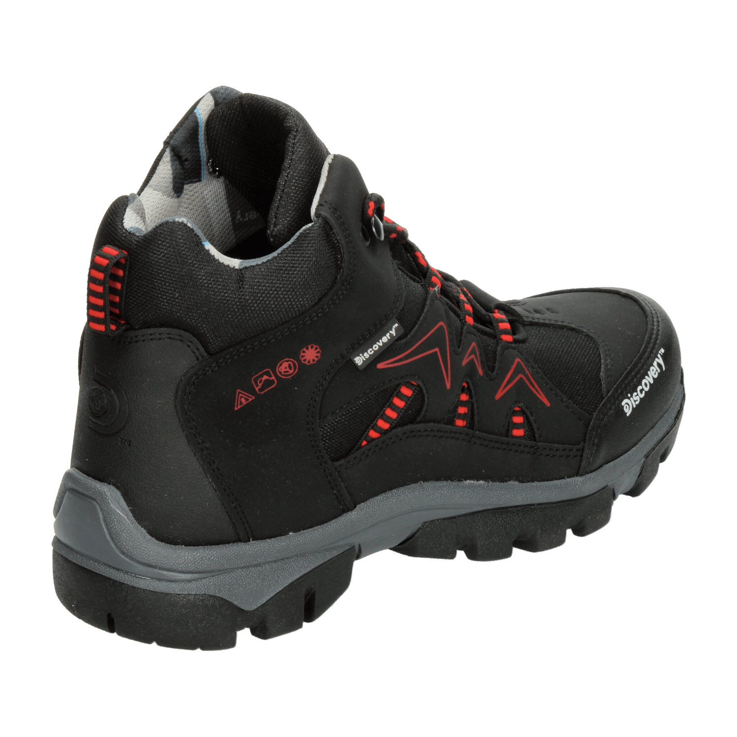 Bota Discovery Hombre Senderismo Outdoor Negro Caballero — imagen 3