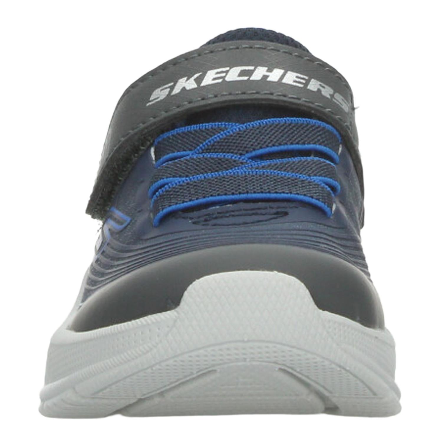 Tenis Niño Skechers Microspec Azul Deportivo Infantil T11-16 — imagen 7