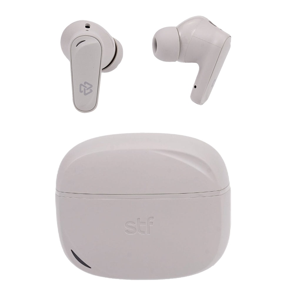 Audífonos Inalámbricos Tws One STF 42hrs Uso ENC 4 Micrófonos Protección IPX4 Gris — imagen 9