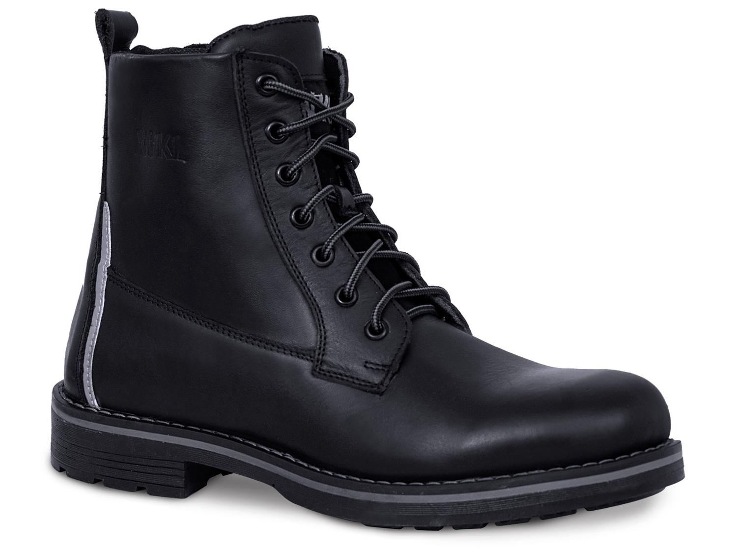 Bota Hombre Moto Biker Casual Workland 89505 Negro Cloud — imagen 1