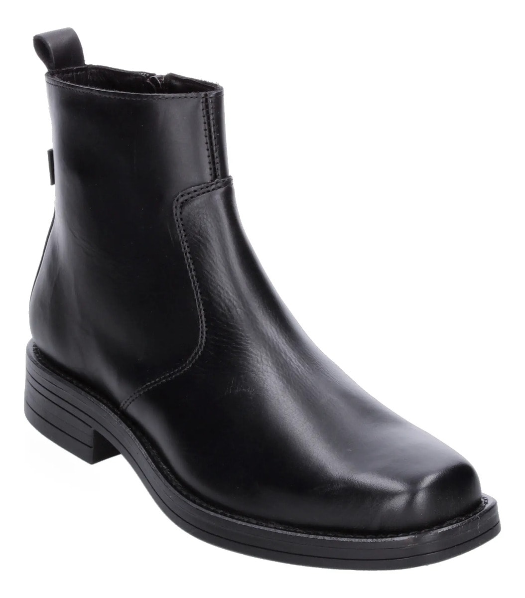 Bota Levis Hombre Casual Con Cierre Negro Caballero — imagen 11