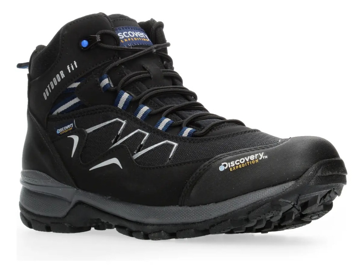 Bota Discovery Hombre Industrial Negro Caballero — imagen 11