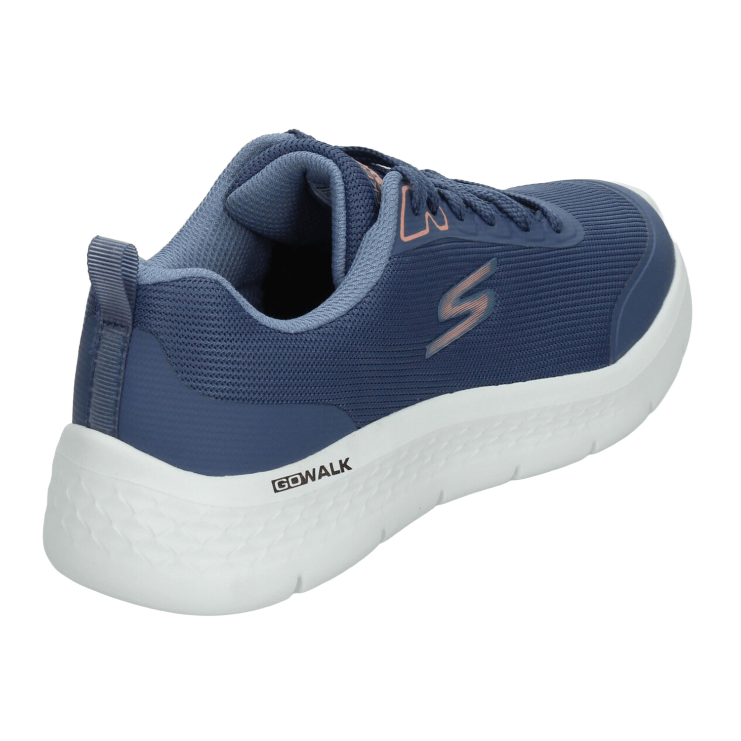 Tenis Skechers Go Walk Flex Dama Deportivo Cintas Azul Mujer — imagen 3