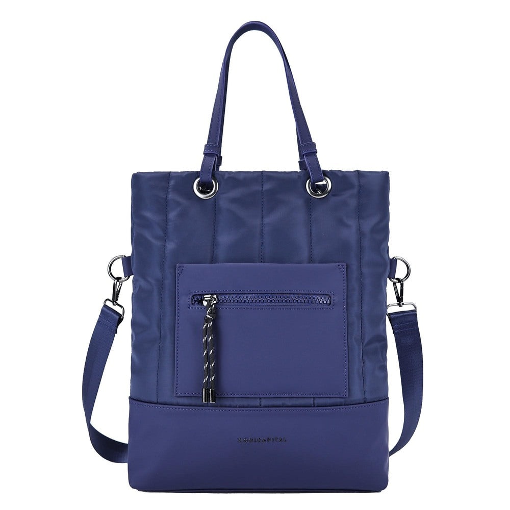 Bolsa CoolCapital Tote Bag Fuji: Laptop 14", Resistente y Ajustable, Azul — imagen 2