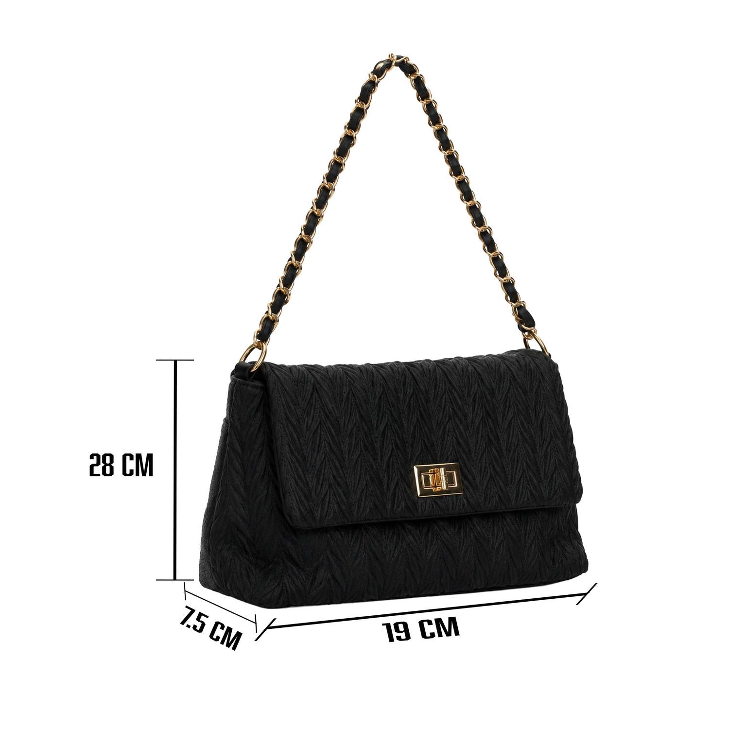 Bolsa Dama Felianna Negro Casual Mujer — imagen 7