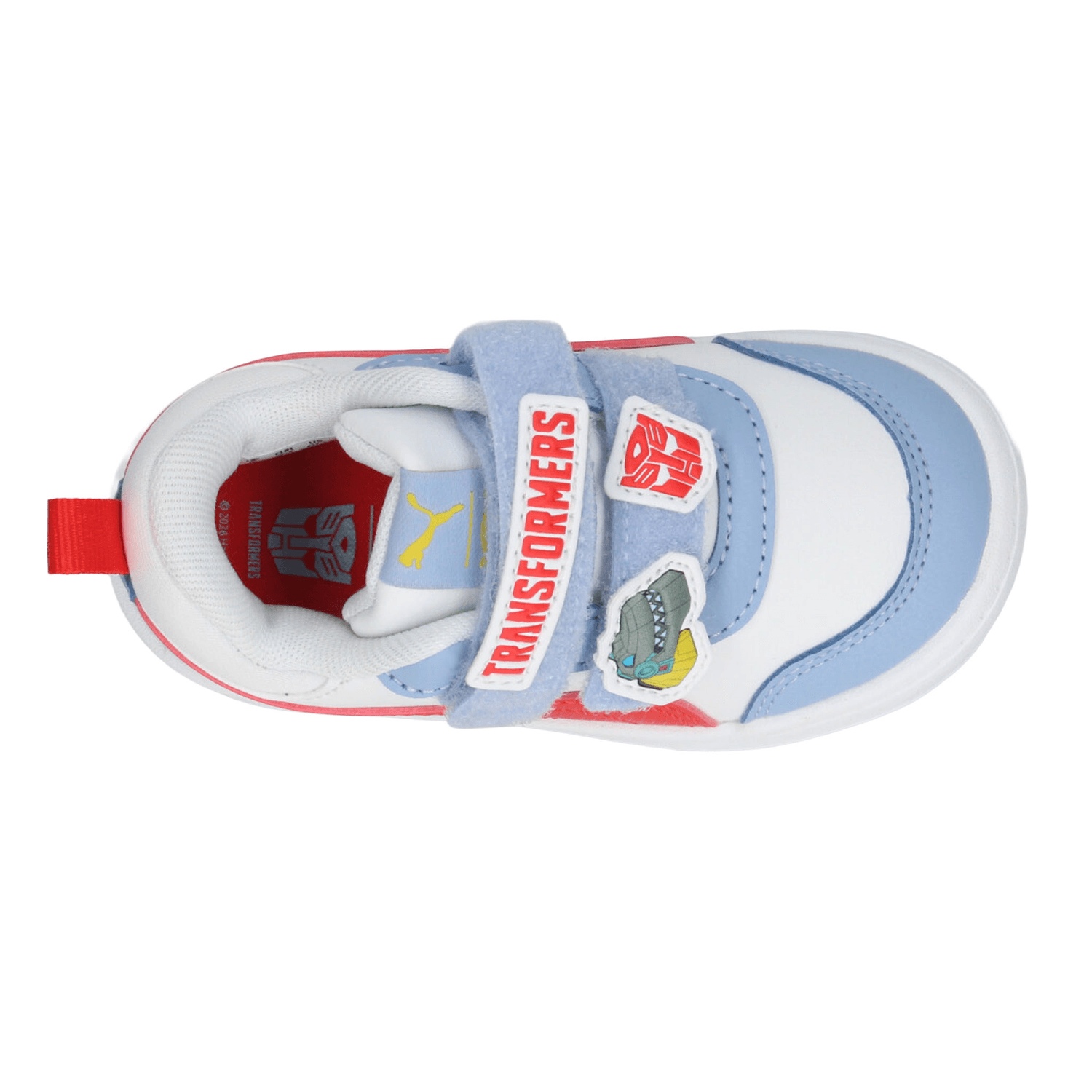 Tenis Puma Transformers Multiflex 2 Niño Blanco Deportivo Infantil T11-16 — imagen 9