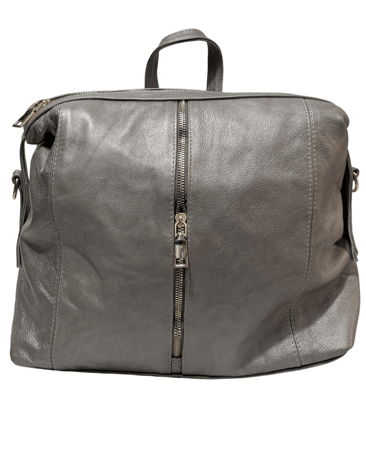 Mochila De Piel Legitima 100% Original 3 En 1 Juvenil Convertible Jf1 — imagen 15