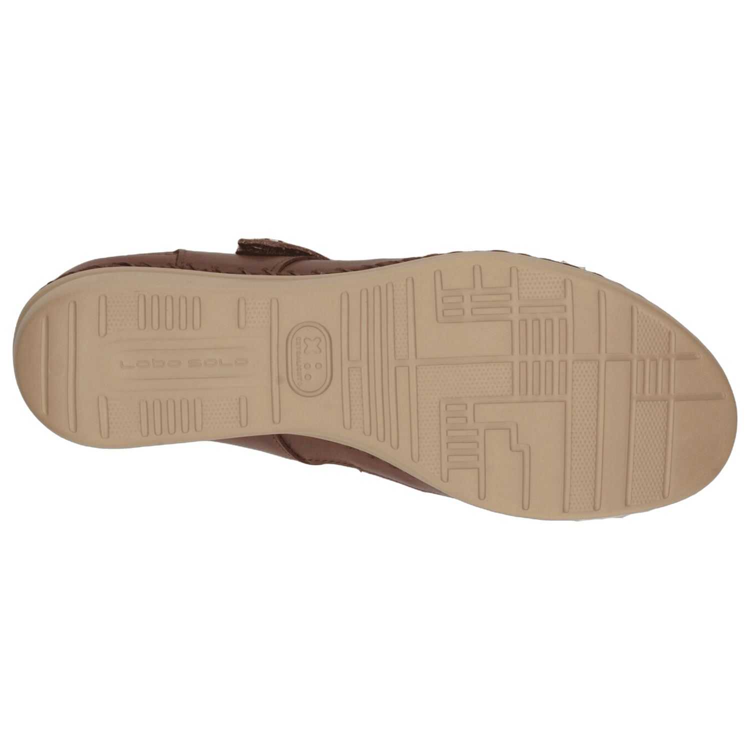 Zapato Lobo Solo Dama Confort Casual Plataforma Café Mujer — imagen 9