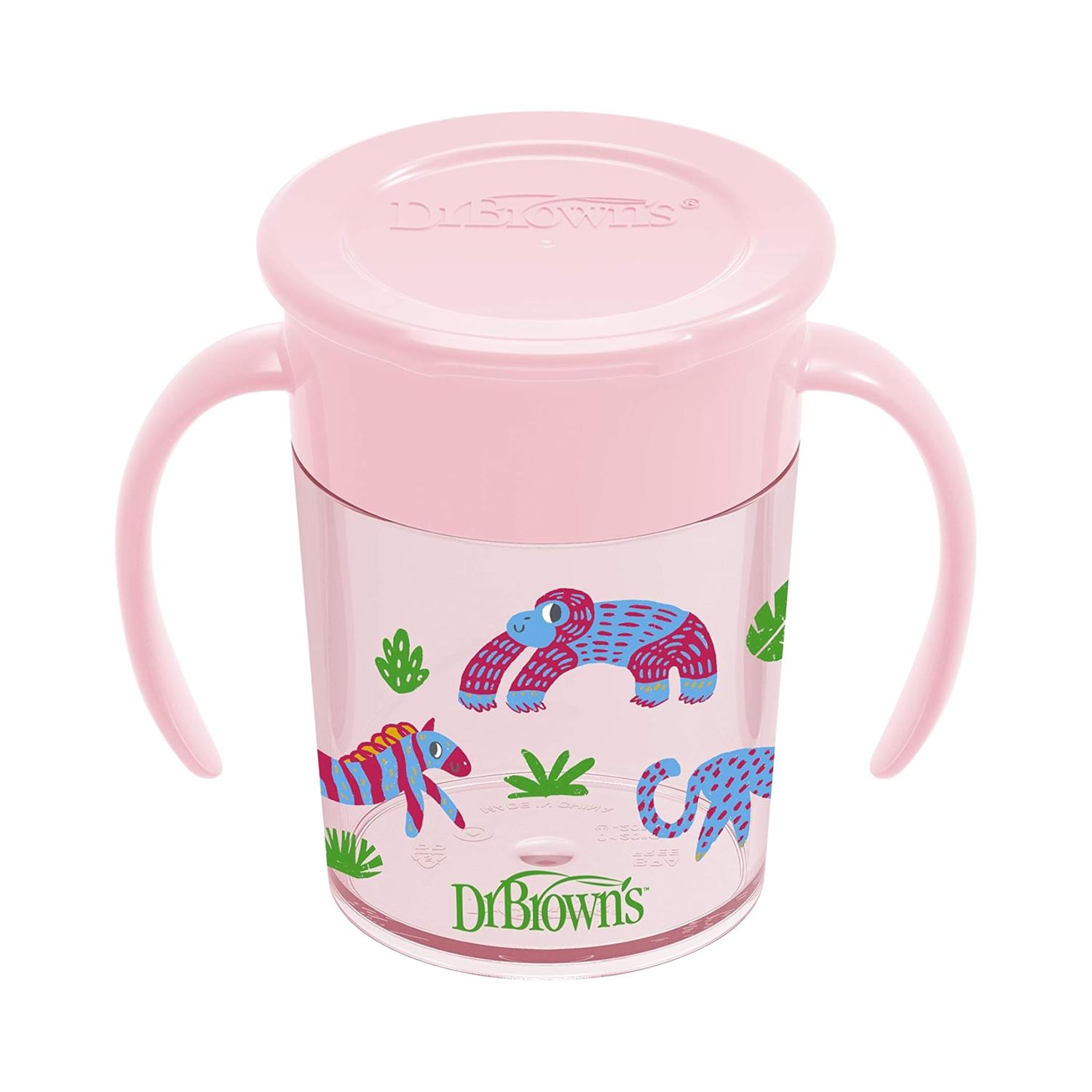 Vaso Entrenador Dr Browns 360° 7oz/200ml 6m+ Color Rosa — imagen 2