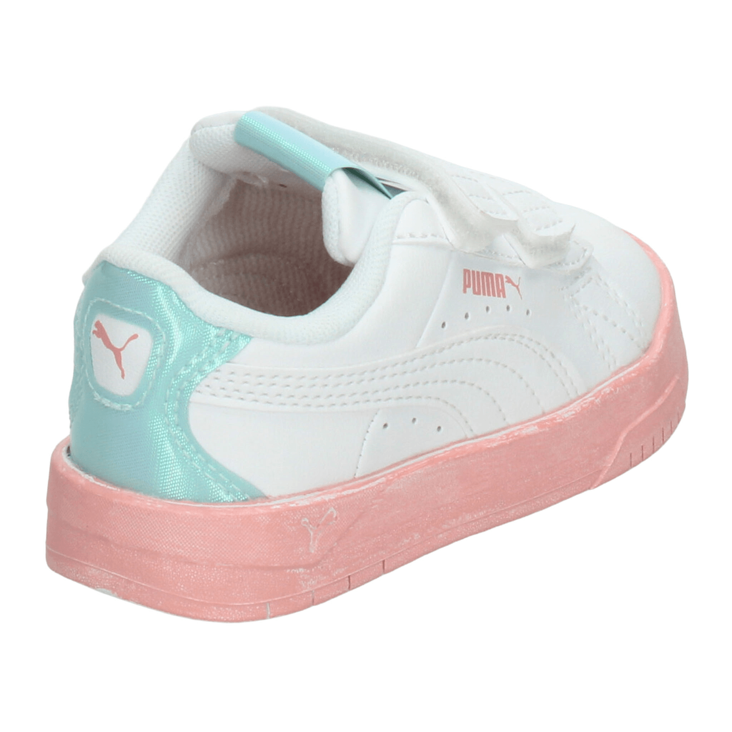Tenis Niña Puma Jada Classic Blanco Casual Infantil T10-17 — imagen 4