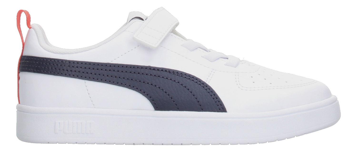 Tenis Puma Rickie Niño Casual Blanco Infantil T16-22 — imagen 1