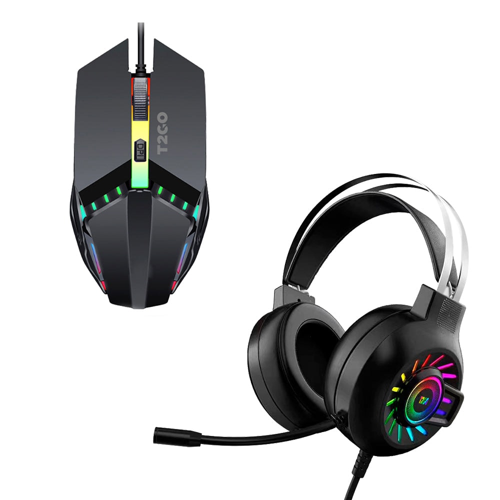 Kit Audífonos y mouse T2GO GameX 2 en 1 — imagen 2