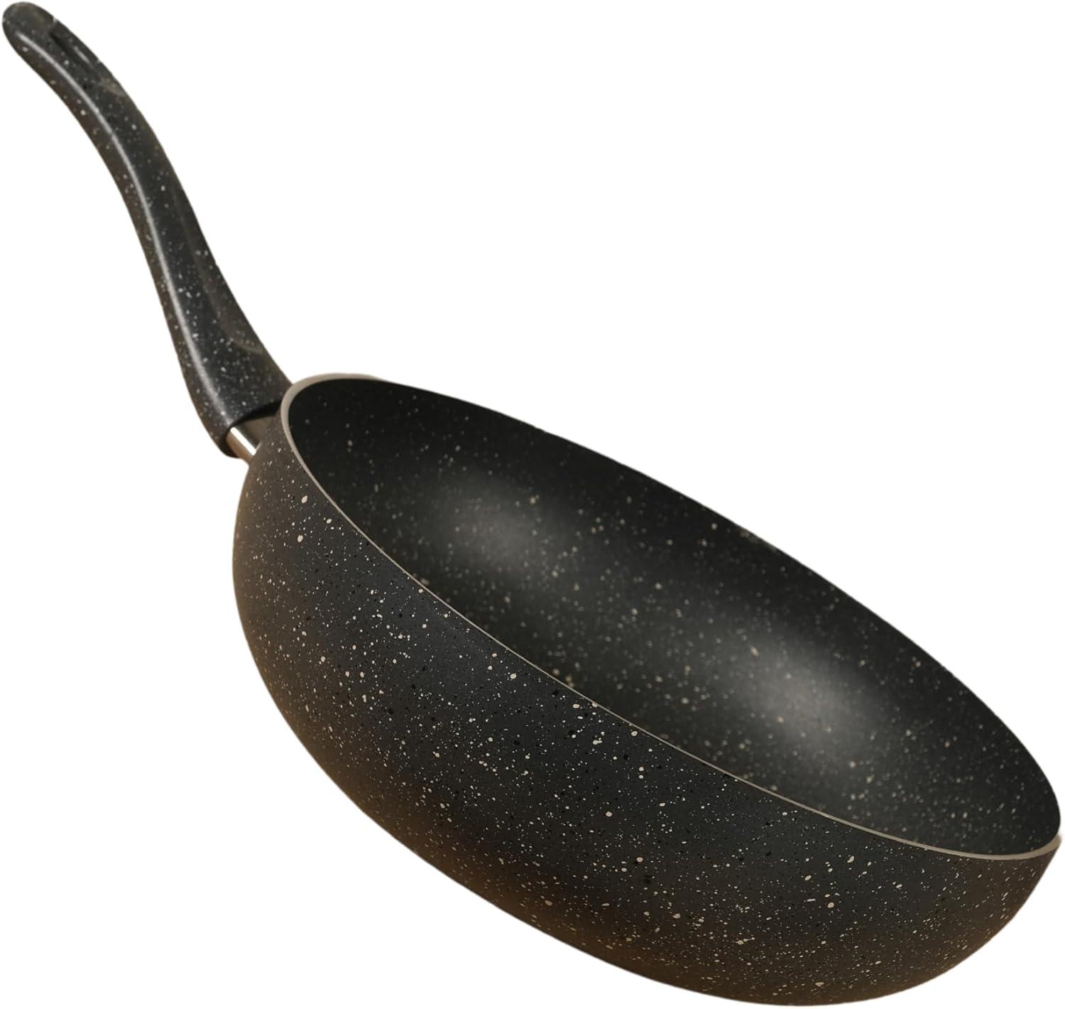 SARTEN WOK HONDO Y19-WM30 RECUBRIMIENTO MARMOL 30CM — imagen 4