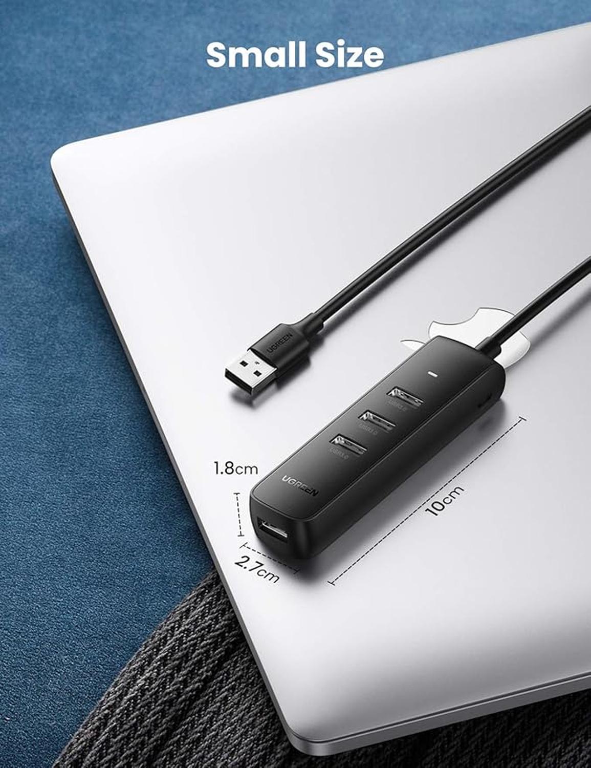 Hub Multiconector 4 Puertos USB 3.0 Ugreen 5 Gbit/s Compu — imagen 6
