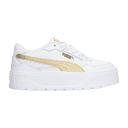 Tenis Puma Karmen II Idol Metallic Dama Casual Blanco Mujer