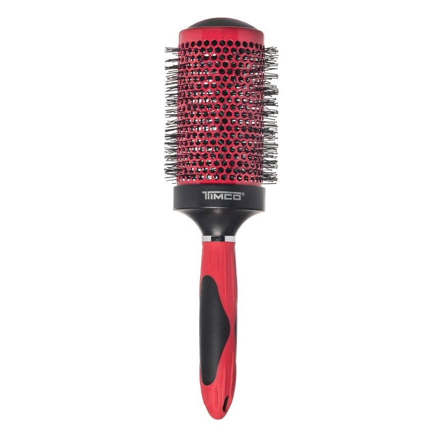 Cepillo de Cabello Térmico Redondo Ceramica Turmalina 2 1/2" Uso Profesional Timco CTR-4 — imagen 2