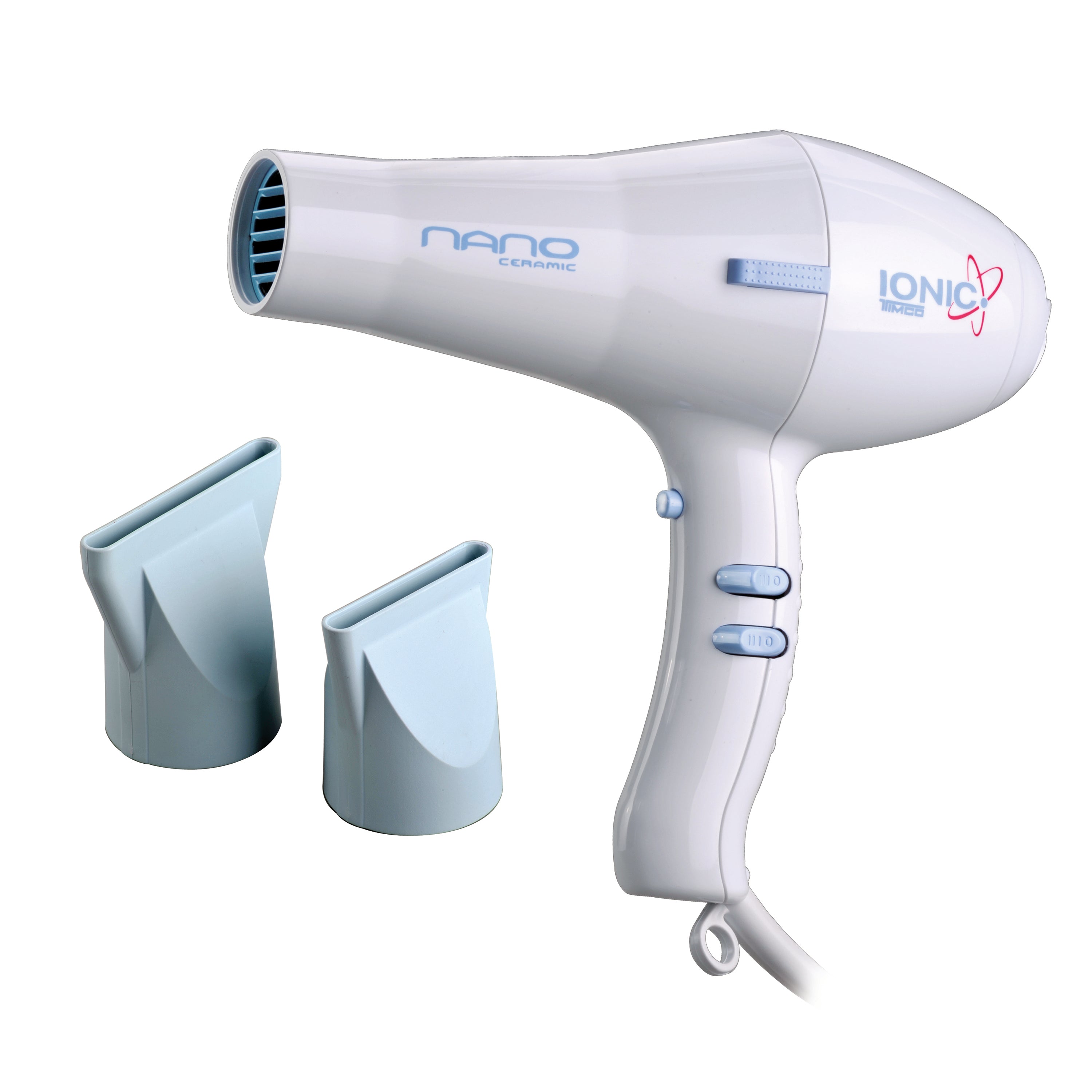 Secadora de Cabello Profesional con Iones Cerámica 2 Boquillas Timco NAN-IB — imagen 2